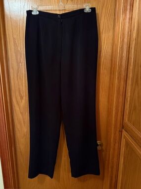 Classic Fully Lined Black Women's Dress Pants Size 14